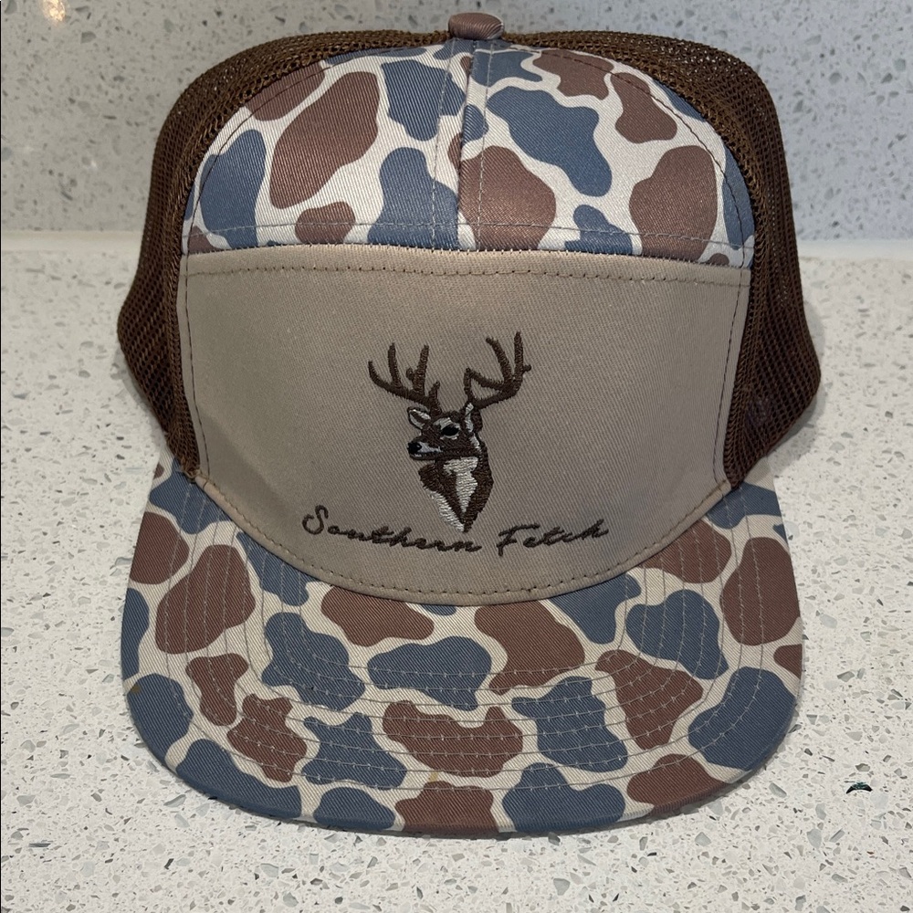 Southern Fetch Brown Camo Trucker Hat